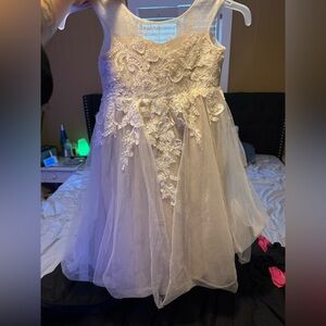 David’s bridal toddler flower girl dress size 3t